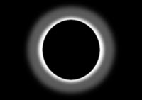 Eclipse, part of a science fiction thought experiment