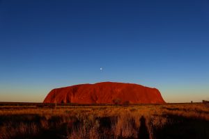 Photo of Uluru, Australia, part of my travel bucket list, updated