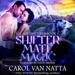 Cover design for the audiobook for Shifter Mate Magic