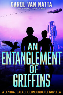 Thieves stole a space trader's precious pets and left her for dead. Can she trust an outcast space pirate with the recovery… and her heart? An Entanglement of Griffins